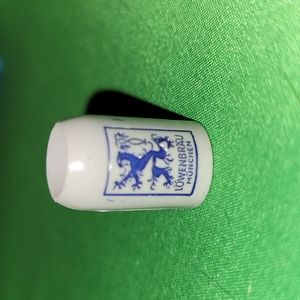 Miniature Vintage Lowenbrau Munchen German Beer Stein Mug